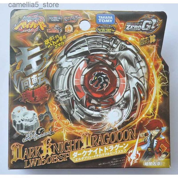 Trottola Takara Tomy Beyblade Metal Battle Fusion Top BBG16 ZERO G DARK BNIGHT DRAGOOON LW160BSF con CONPACT LAUNCHER Q231013