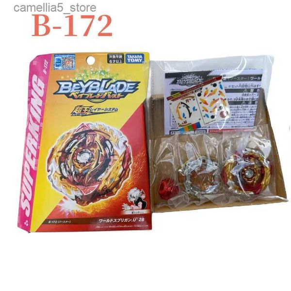 Pião Original Takara Tomy Beyblade Burst B172 Booster World Spriggan.U' 2B Gold Edition Original Takara Tomy Beyblade Burst B172 B Q231013