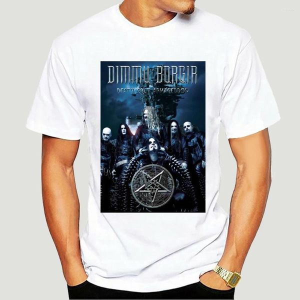 Herren T-Shirts Dimmu Borgir – Cult Group Po TWO-SIDES Band T-Shirt Männer Frauen Unisex Mode T-Shirt