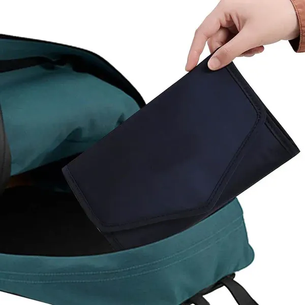 Sacos de armazenamento Organizador de jóias de viagem Rolo Dobrável Multi-Funcional Jóias Pequeno Saco Grande Capacidade Portátil