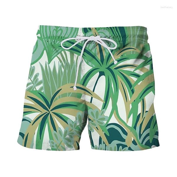 Herren Shorts Camouflage Bedruckter Badeanzug 3D Schnell trocknende Strandkleidung Surfbrett 2023