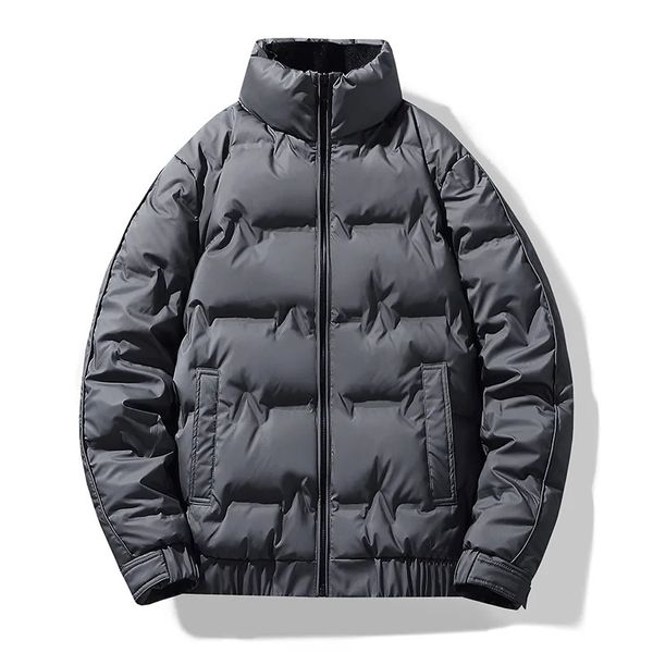 Jaquetas masculinas jaqueta de inverno quente homens curto casaco leve design casual elegante coreano à prova de vento anorak de alta qualidade acolchoado blusão 231012