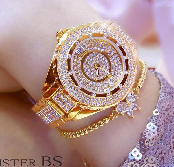 Orologi da polso di alta qualità BEE SISTER elegante orologio da donna con diamante ceco bling cielo stellato regalo moglie goccia
