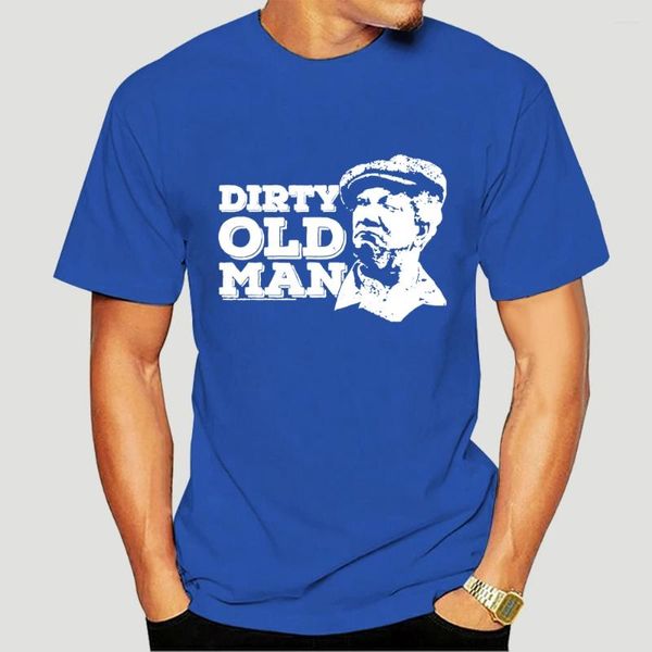 Homens Camisetas Redd Foxx Dirty Old Man Mens Camisa Fred Sanford Filho Vintage TV Comedy Top 3224X