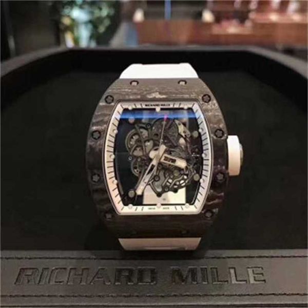 Orologi sportivi meccanici Richarmill Orologi da polso da uomo Orologi da polso da donna Serie uomo Macchinari manuali in ceramica 499 x 427 mm Orologio da uomo RM055 America WN-4JY5