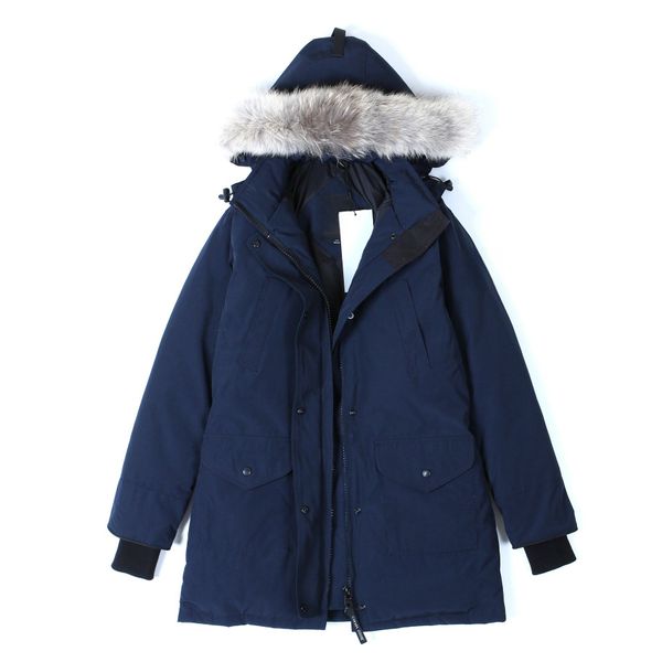 Ganso Canadá Mulheres Designer Canadense Down Womens Parkers Inverno Mid-Length Over-the-Knee Hooded Jacket Quente Gansos Casacos Canadá Jaqueta 178