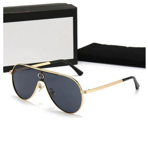 Luxus-Modedesigner-Sonnenbrille für Mann und Frau, rechteckige Sonnenbrille, 6 Farben, Vollformat, optional, Top-Qualität T398