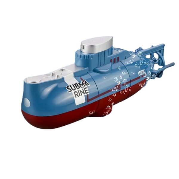 Mini RC Submarino 0,1 m/s Velocidade Barco de Controle Remoto À Prova D 'Água Mergulho Brinquedo Modelo de Simulação Presente para Crianças Meninos Meninas
