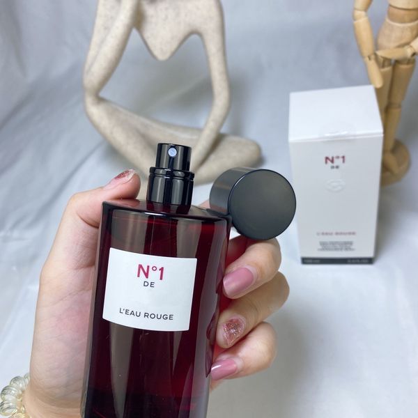 Marca Red No. 1 Perfumes para mulheres elegantes e charmosas fragrâncias spray notas florais orientais 100ml bom cheiro garrafa fosca entrega rápida