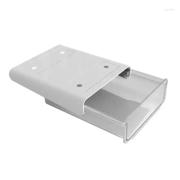 Borse portaoggetti 2 cassetti da scrivania N Box portapenne per organizer per trucco bianco
