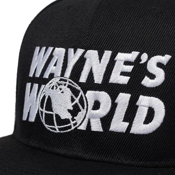 Fashion-Wayne's World Hat костюм Waynes World бейсбольные кепки унисекс земляные шапки с вышивкой дальнобойщик папа шляпа унисекс Cap217W