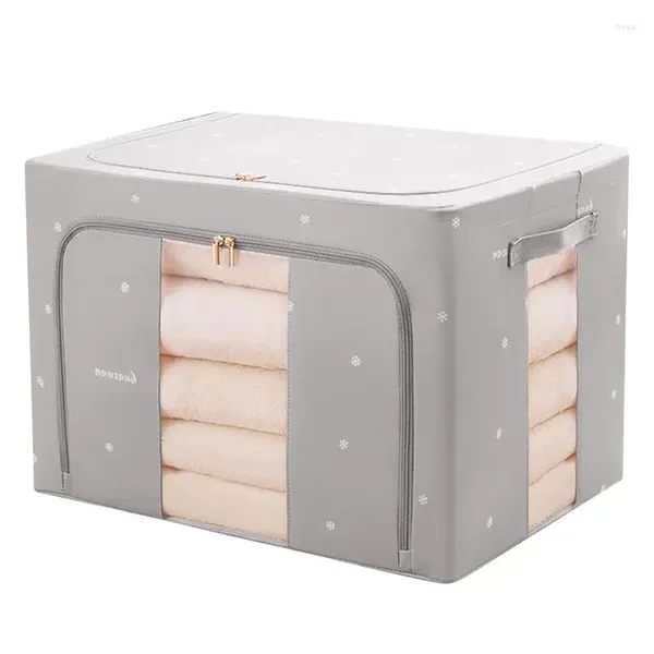 Sacos de armazenamento caixas para roupas grande capacidade limpa e livre de poeira organizador de armário dobrável doméstico