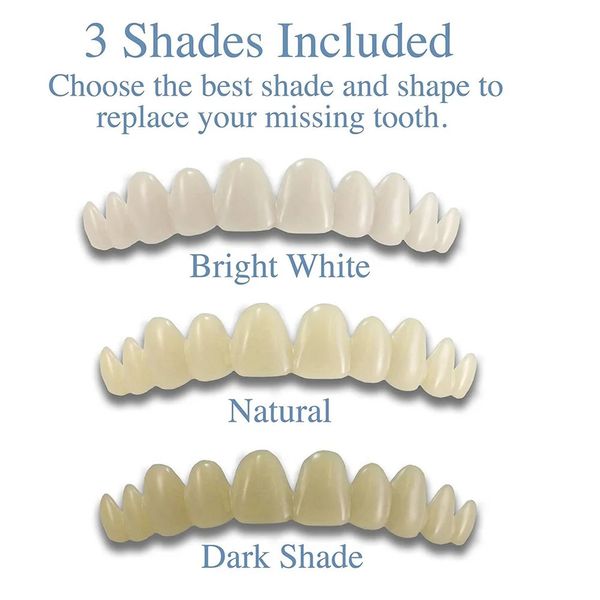 Diğer Oral Hijyen 3 Tonlar Parlak Doğal Koyu Gülümseme Geçici Diş Etiketleri Diş Kiti Eksik Yok Ldain Çay Sarı Kapak Güzellik Sağlığı 231012