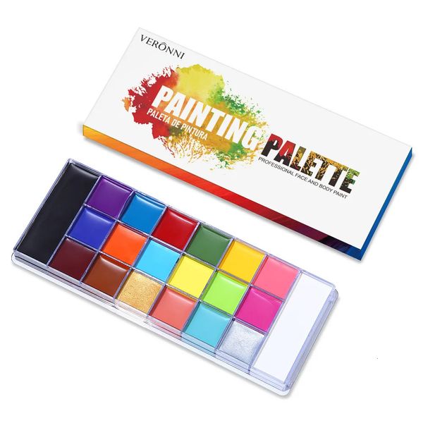 Körperbemalung, 20 Farben, Ölfarbe, Körperbemalung, Kinder-Make-up, Party-Aquarellmalerei, sichere Kinder-Flash-Tattoo-Kunst, Ucanbe Athena 231012