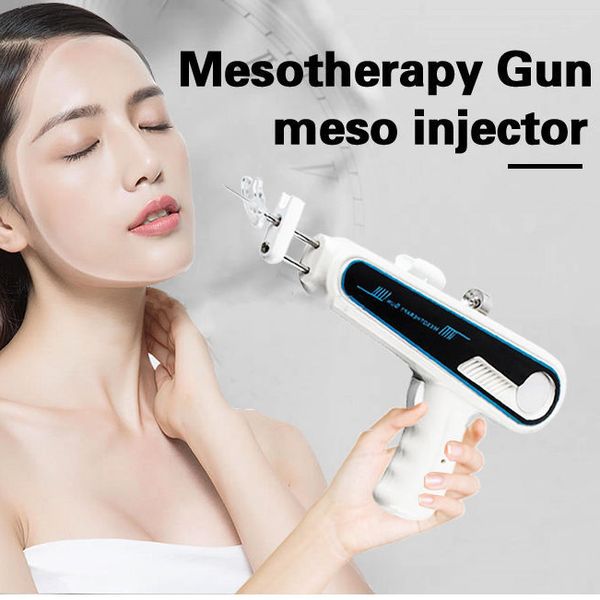 Портативный мезо-пистолет для повышения эластичности кожи, против морщин, против старения, увлажняющий замок, питание для воды, увеличение красоты, инжектор