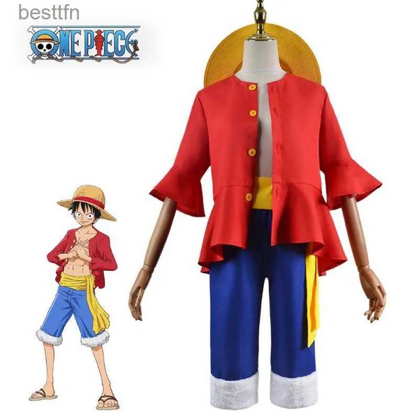 Tema Kostüm Maymun D. Luffy Cos Giyim Bir Parça Parti İki yıl sonra Cosplay Giyim Str şapkalar Ayakkabı Giyim Anime Clothesl231013