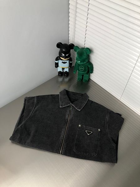 2023 neue männer Vintage Wash Denim Jacken Luxus Marke Qualität Design Casual Komfort Mantel