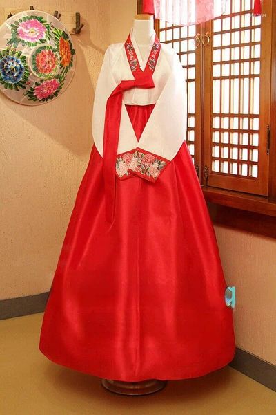 Ethnic Clothing Korean Hanbok Dress Custom Female National Costumes Large-scale Event Acting And Performance