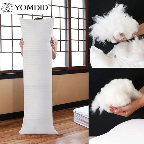 Travesseiro Branco Abraçando Corpo Travesseiro Alta Elasticidade Anime Corpo Travesseiro Núcleo Homens Mulheres Travesseiro Home Use Almofada Retângulo 150x50cm 120x40cm 231013