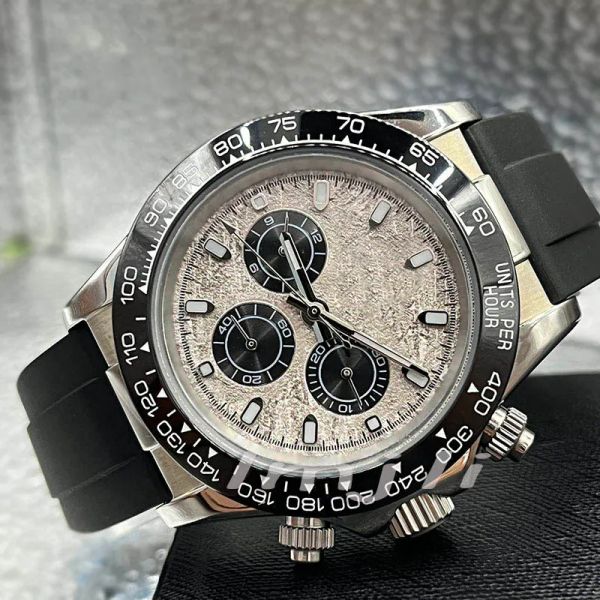 AAA-Luxusmarke-Armbanduhr, komplett aus Edelstahl, 40 mm, automatisches mechanisches Uhrwerk, Herrenarmbanduhr, Saphir-Designeruhren