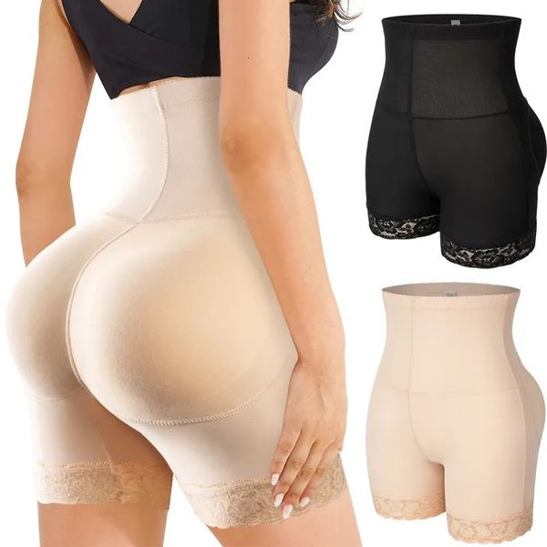 Vita pancia Shaper Donna imbottito senza cuciture Butt Enhancer Hip Glutei Pads Mutandine alte Pushup Body Shapewear Dimagrante Biancheria intima 231012