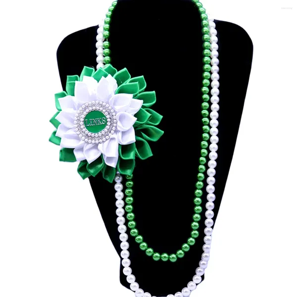 Choker Black Women Social Club EST Years 1946 Statement-Perlenkette The Incorporated Links Soror-Halsketten für Geschenke