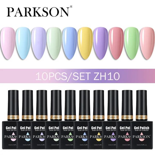 Nail Polish 10pcsSet Gel Big Bottle Verniz Lacquer Kit Polonês Soak Off Vernis Semi Permanant Art Maincure Set 231012