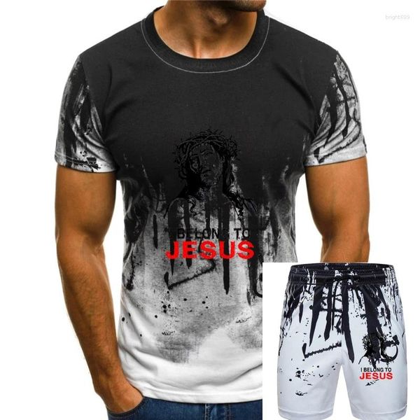 Tute da uomo 2023 Estate JESUS I APPARTENGONO A AMAZING GRAPHIC T-SHIRT - S-M-L-XL-XXL-XXXL