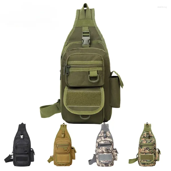 Sacos de cintura 2023 Saco Tático Homens Moda Camuflagem Ventilador Militar Grande Capacidade Caixa Caixa Carteira Móvel Bicicleta