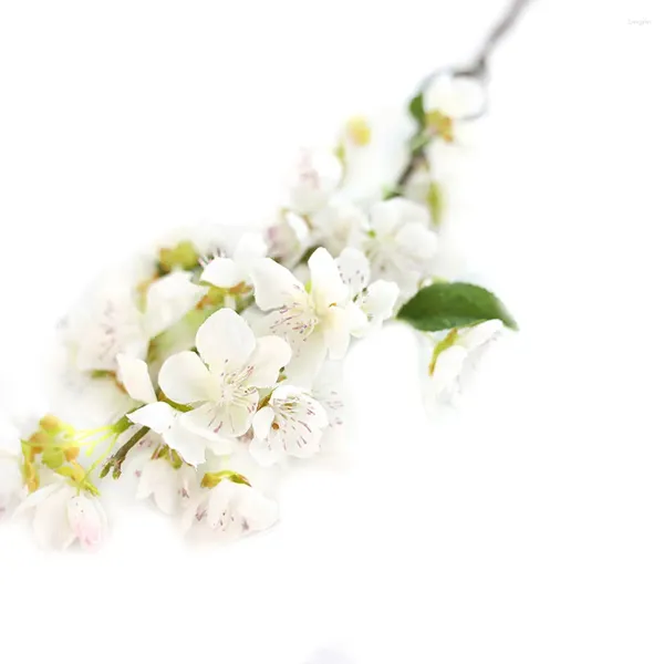 Dekoratif çiçekler çiçek topları centerpieces için yapay yaprak kiraz çiçekleri çiçek düğün buket parti dekor sonbahar seçimleri
