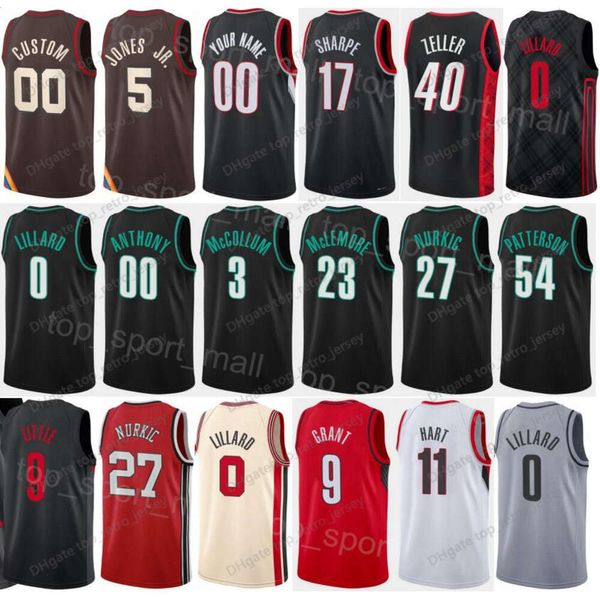 Serigrafia Uomo Donna Dichiarazione Pallacanestro Shaedon Sharpe Jersey 17 Brandon Williams 8 Justise Winslow 26 Kris Dunn 25 Nassir Little 9 Ben McLemore 23 Cody Zeller 40