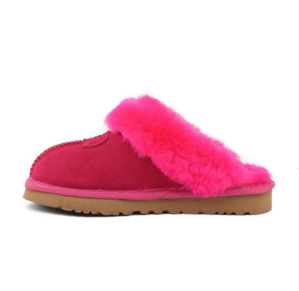 U Vendita calda top Ragazzi ragazze bambini bambini Stivaletti pantofole da neve Morbida e confortevole pelle di pecora mantieni caldi NUOVI stivali Natale compleanno Bellissimo stivale regalo