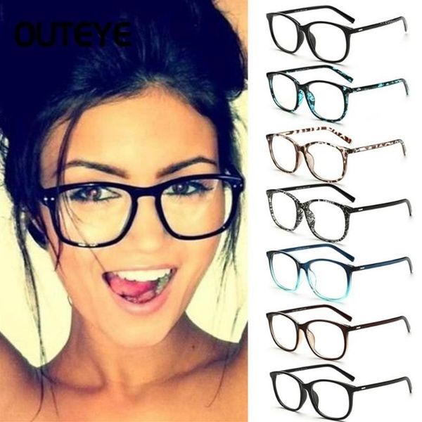 Frauen Transparente Computer Brille Klare Brillen Mode Gefälschte Optische Brillen Rahmen Myopie Glas Brillen Eyewear1238q