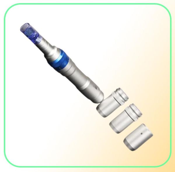 Wiederaufladbarer, kabelloser Derma-Microneedling-Stift, Mikronadel-Stift, Stand-by-Zeit: 6 Stunden, Dr. Pen mit Nadelkartuschen, ULTIMA A6, DHL229749445