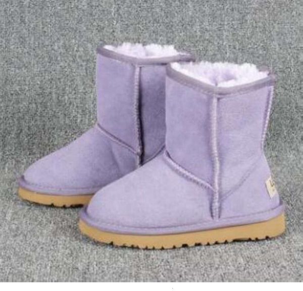 Heißer VERKAUF New Real Australia 528 Hochwertige Kinder Jungen Mädchen Kinder Baby warme Schneestiefel Teenager Studenten Schnee Winter DORP 109