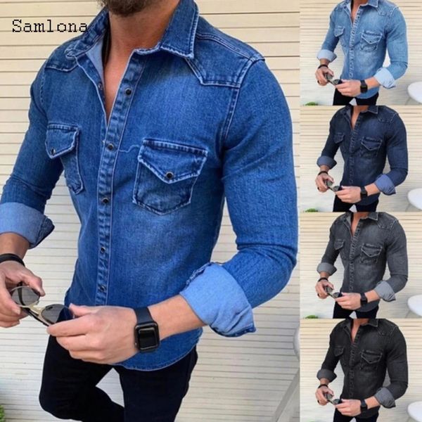 Erkek ceketler erkek denim ceketler uzun kollu jean dış giyim artı 3xl erkek moda sonbahar gündelik sokak kıyafeti kot ceket ince stil 231012