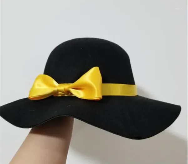 Fontes de festa Touhou Project Komeiji Koishi Cosplay Cap Anime Black Bowler Hat