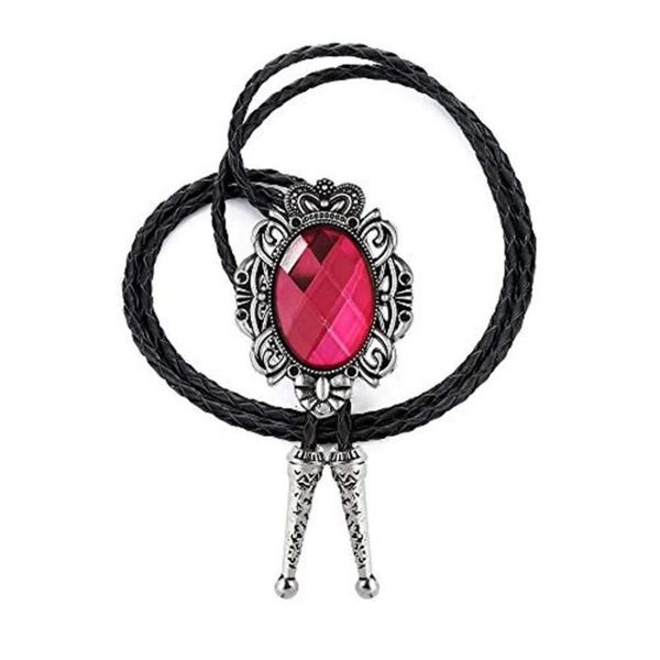 Colorfull moda strass ocidental cowboy cowgirl bolo gravata para homem acessórios de roupas liga zinco gravata presente casamento pingente 248o