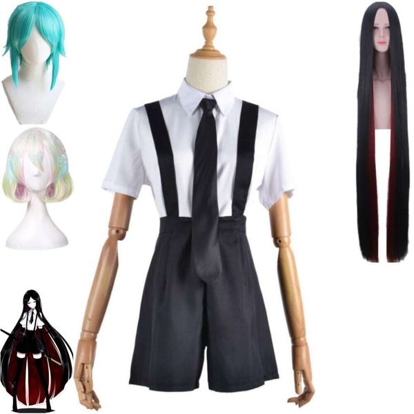 Cosplay Anime Phosphophyllite Diamond Bort Terra Del Brillante Houseki No Kuni Costume Cosplay Parrucca Gioco di ruolo di Halloween Vestito di travestimento