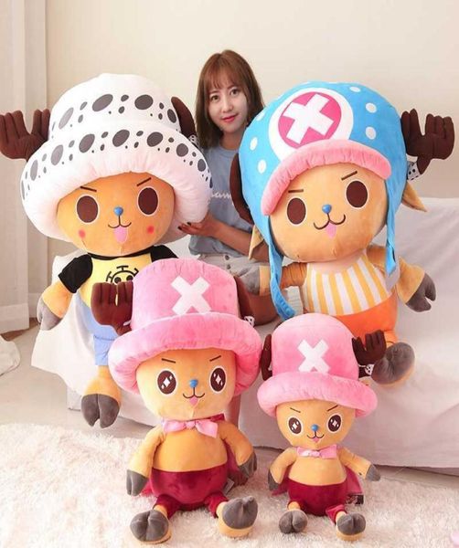 Große Größe Anime One Piece Chopper Plüsch Puppe Spielzeug Kawaii Nette Reizende Weiche Plüsch Spielzeug Kinder Kissen Geschenk Geburtstag G0918467338
