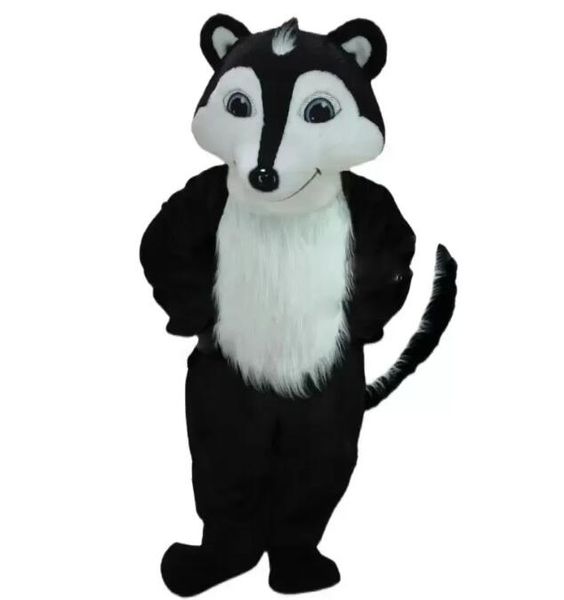 Costume da mascotte di Halloween Husky Dog Wolf Fox Costume da personaggio dei cartoni animati di alta qualità Vestito unisex per adulti Vestito da carnevale di Natale