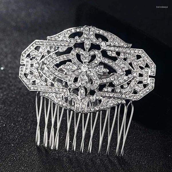 Fermagli per capelli 12 pz/lotto Accessori All'ingrosso Per Le Donne Fiore Forcine Tiara Nuziale Testa Gioielli Regali Colar Pettini Bijoux