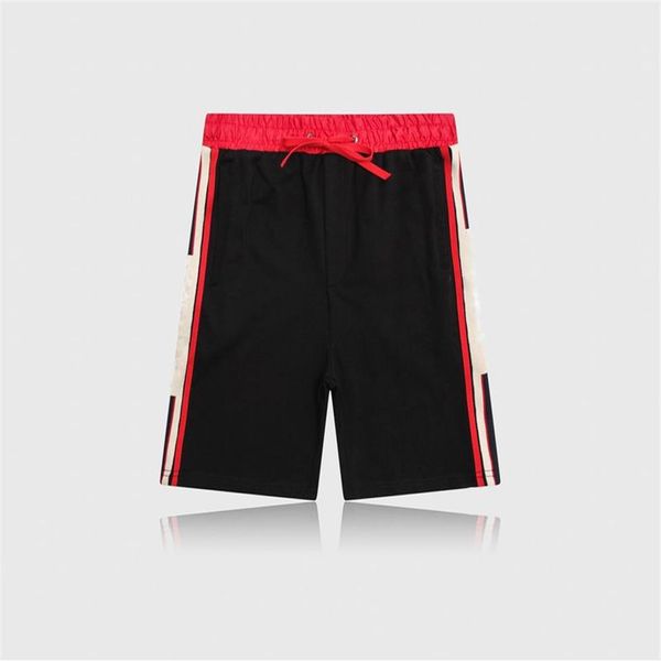 Shorts de verão de luxo estilista calças de praia dos homens com shorts de hip hop moda designer shorts letras na altura do joelho calça casual M-3XL199f