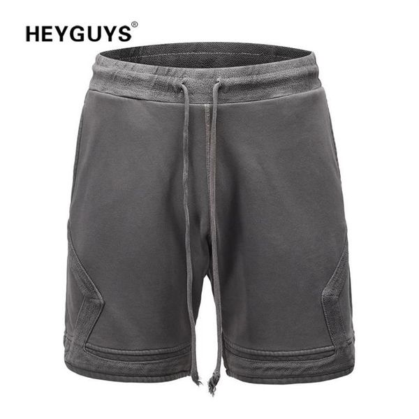 Pure Fashion High Street Hombres Sudor Bolsillo corto Casual Cool Wear Hip Hop Diseño Pantalones cortos para hombres 271j