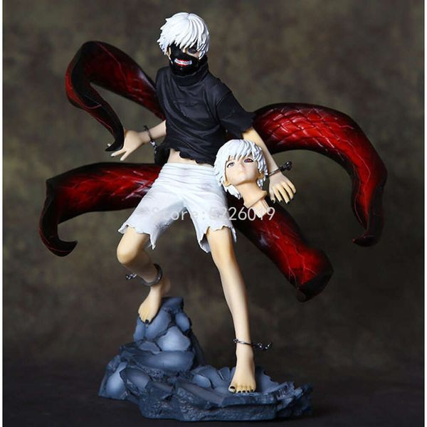 Fingerspielzeug Anime Tokyo Ghoul Figur Kaneki Ken Touka Kirishima PVC Actionfigur Kaneki Ken Awakening Figur Generation of Dark Jin Muyan