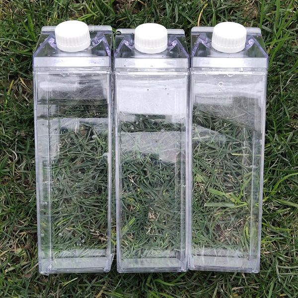 Garrafas de água My 500ml Esporte ao ar livre cozinha transparente garrafa de leite drinkware criativo escalada tour caminhadas adultos