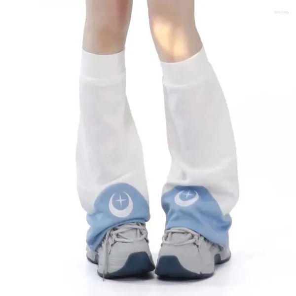 Frauen Socken Japanische Y2K Süßes Cooles Design Spicy Girl Gothic Studenten Punk Leggings Womne Beine Abdeckung Cosplay Zubehör