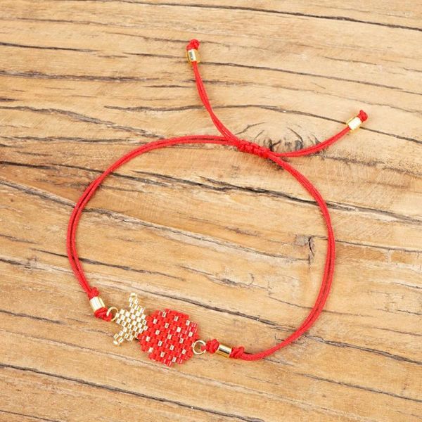 Charme pulseiras amizade jóias verão abacaxi presente para mulheres adolescente menina ajustável corda pulseira surfista pulsera