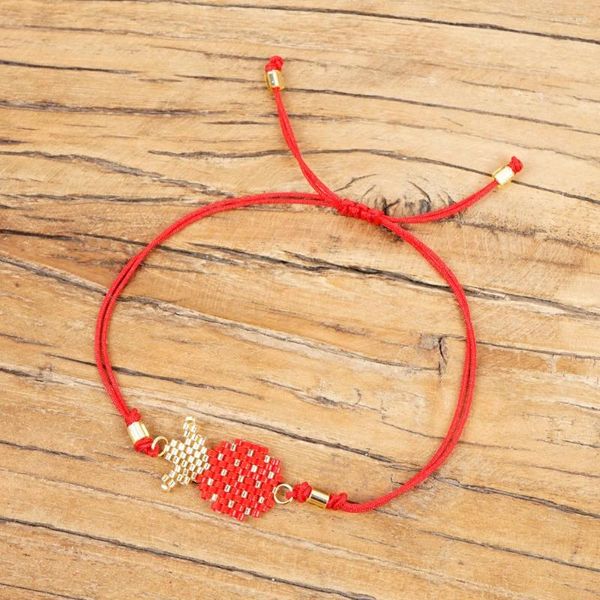 Charm-Armbänder, Freundschaftsschmuck, Sommer-Ananas-Geschenk für Frauen, Teenager, Mädchen, verstellbarer Seil-Armreif, Surfer-Armband, Pulsera