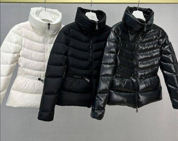 Jaquetas femininas estilo clássico pato branco para baixo fofo quente jaqueta engrossada marca parkas jaqueta esportiva ao ar livre elegante e de alta qualidade 67556